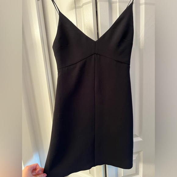 SOLD ‼️ BNWOT Black mini Wilfred dress - Picture 1 of 4